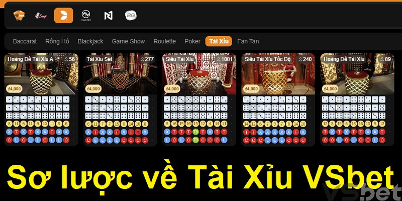 Tài Xỉu VSBet – Cơ hội kiếm tiền triệu mỗi ngày năm 2026