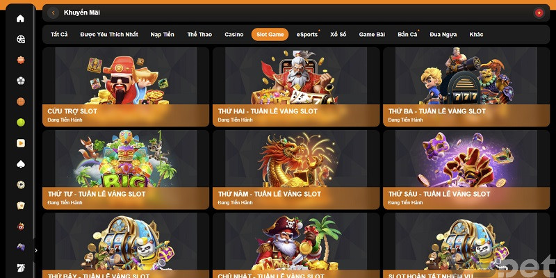 Ưu đãi Slot Game cực khủng